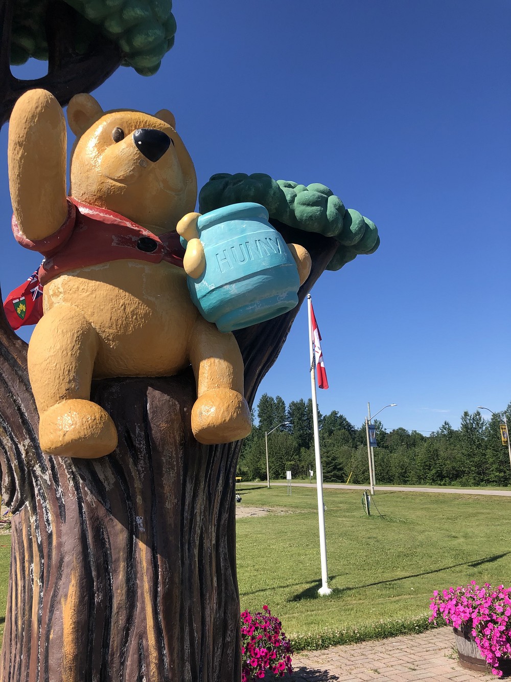 Statue of Winnie The Pooh at Winnie The Pooh Park