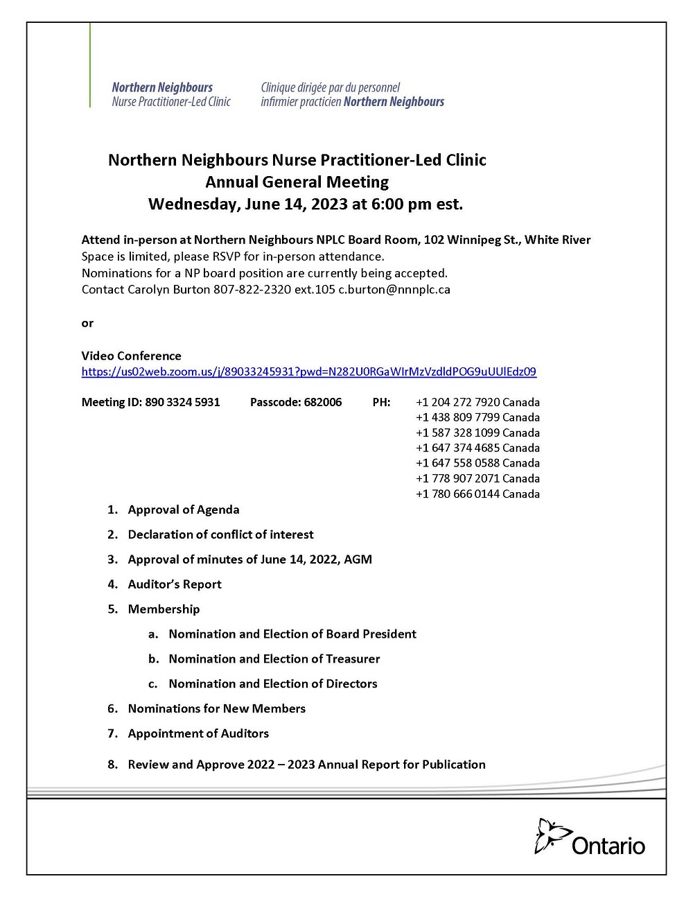 NNNPLC Annual General Meeting